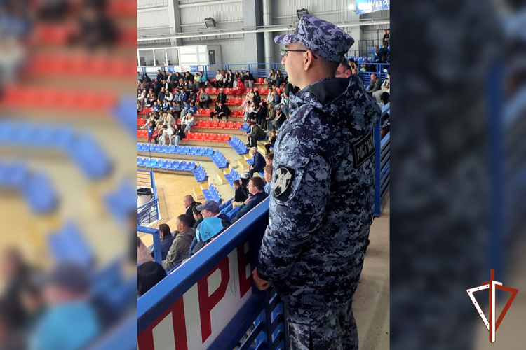 Росгвардейцы обеспечили правопорядок на матчах ВХЛ в Зауралье