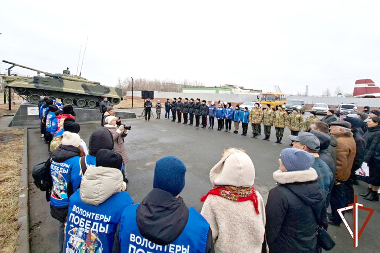 Тематические встречи со школьниками организовала Росгвардия в Зауралье