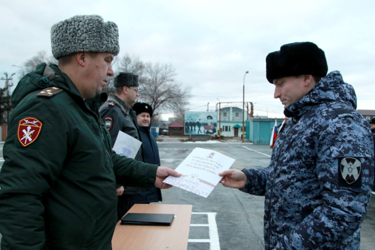 В Зауралье молодые сотрудники пополнили ряды вневедомственной охраны Росгвардии