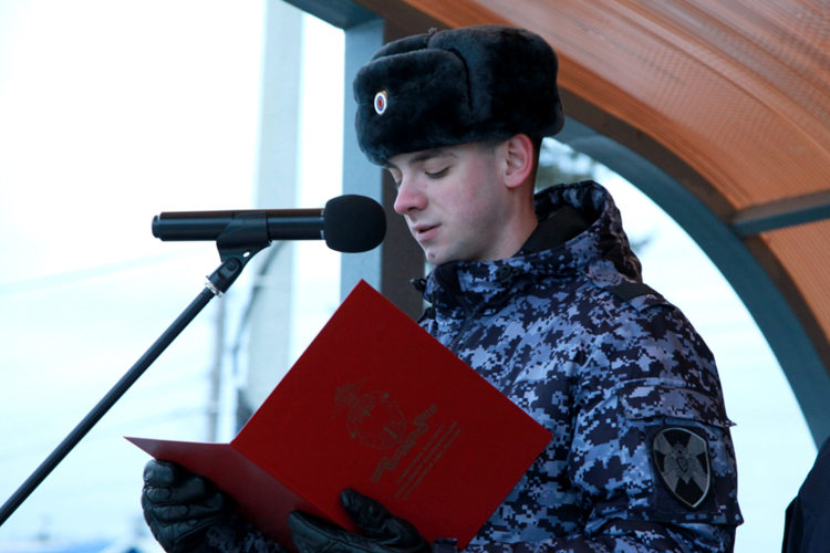В Зауралье молодые сотрудники пополнили ряды вневедомственной охраны Росгвардии