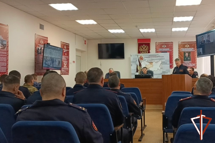 В курганском управлении Росгвардии подведены итоги служебно-боевой деятельности за 2025 год