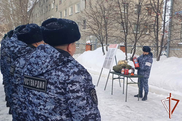 В подразделениях Росгвардии в Зауралье начался зимний период подготовки