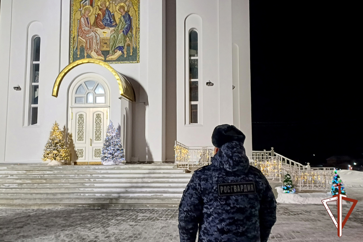 Росгвардия обеспечила безопасность рождественских мероприятий в Зауралье
