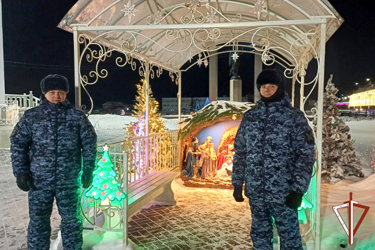 Росгвардия обеспечила безопасность рождественских мероприятий в Зауралье
