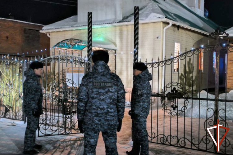 Росгвардия обеспечила безопасность рождественских мероприятий в Зауралье