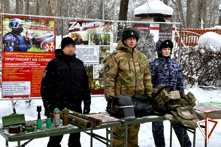 Росгвардия присоединилась к празднованию Масленицы в Зауралье