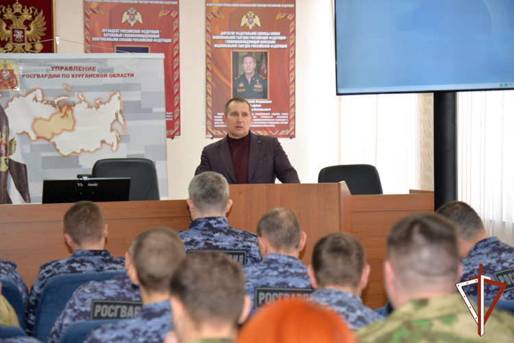 Представители Росгвардии в Зауралье участвуют в патриотических мероприятиях 