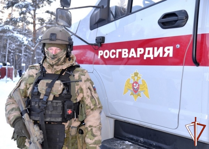 При силовой поддержке спецназа Росгвардии в Зауралье задержаны подозреваемые в покушении на убийство (видео)