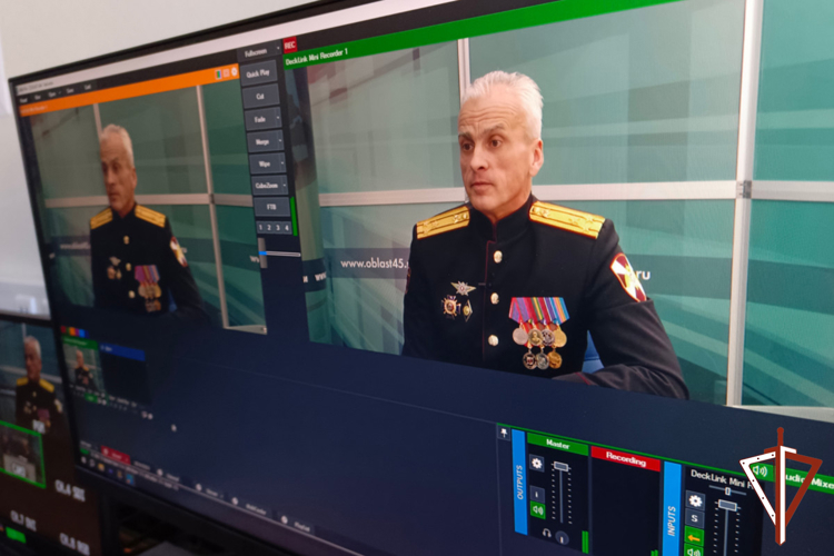 Начальник курганского управления Росгвардии дал большое интервью для телеканала «Область 45» (видео)