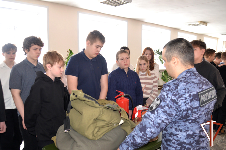 Всероссийская акция «Дни Росгвардии» стартовала в Курганской области (видео)