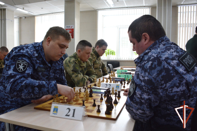 Росгвардейцы из Зауралья выступили на чемпионате Уральского округа по шахматам