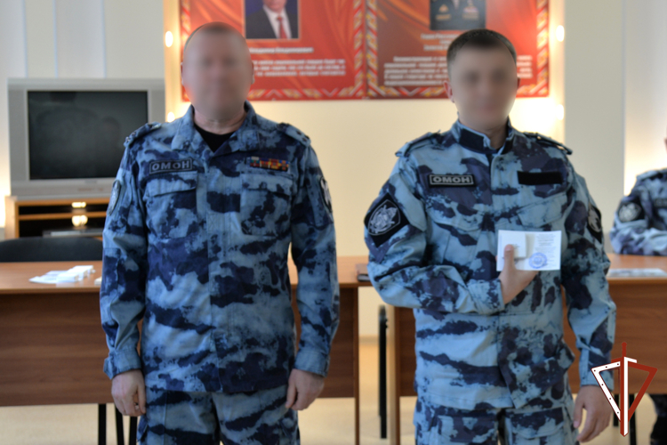 Курганский ОМОН «Скиф» Росгвардии отмечает 33-ю годовщину образования
