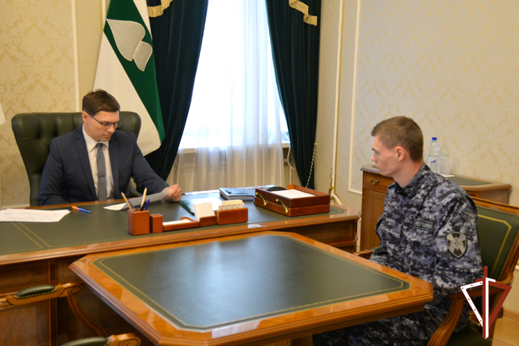 Врио руководителя областного управления Росгвардии провел прием граждан в Кургане