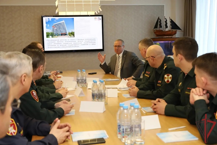 Представители пресс-служб Уральского округа Росгвардии приняли участие в учебно-методическом сборе в Казани