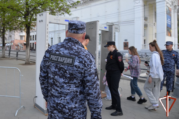 Росгвардия обеспечила безопасность празднования Дня Победы в Зауралье