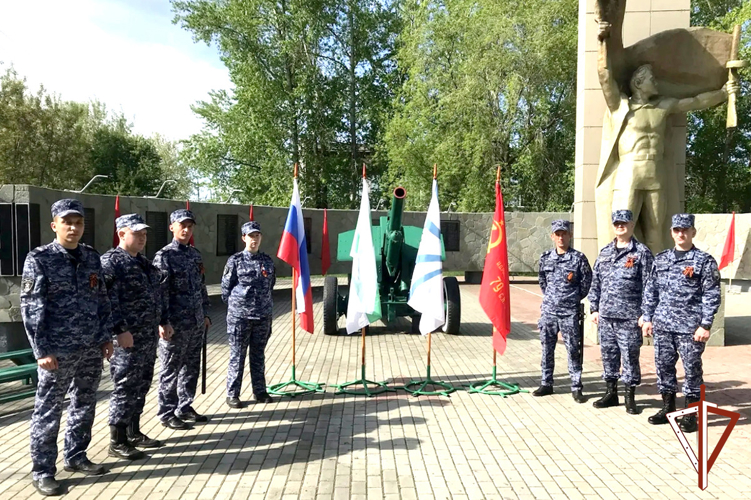 Росгвардия обеспечила безопасность празднования Дня Победы в Зауралье (видео)
