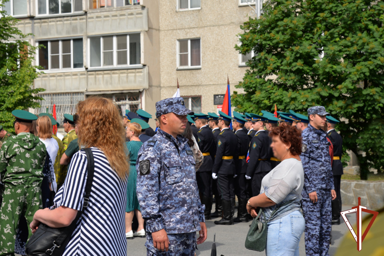 Сотрудники Росгвардии обеспечили безопасность празднования Дня пограничника в Зауралье