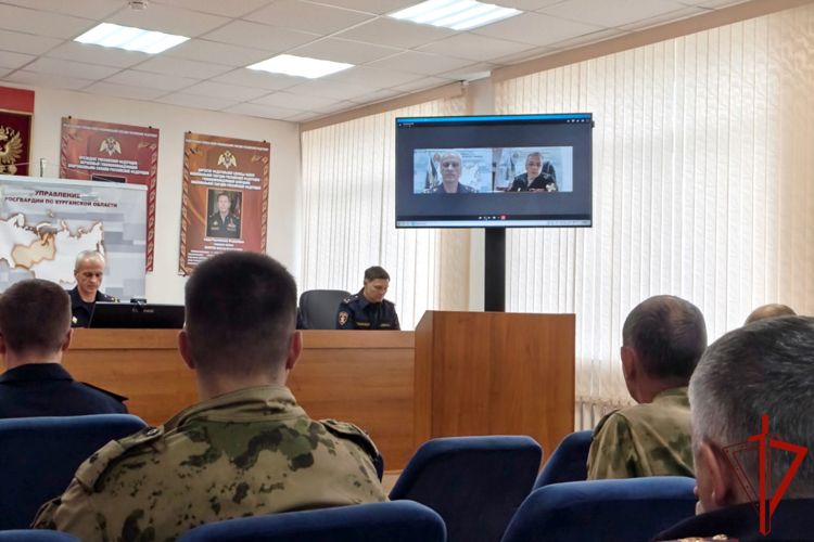 В Зауралье подвели итоги деятельности территориального управления Росгвардии за полугодие