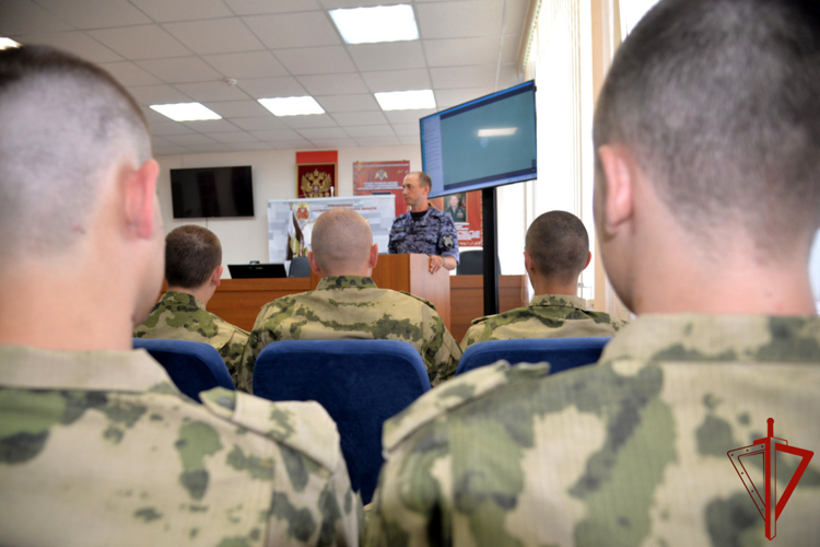 Призывники из Курганской области пополняют ряды Росгвардии