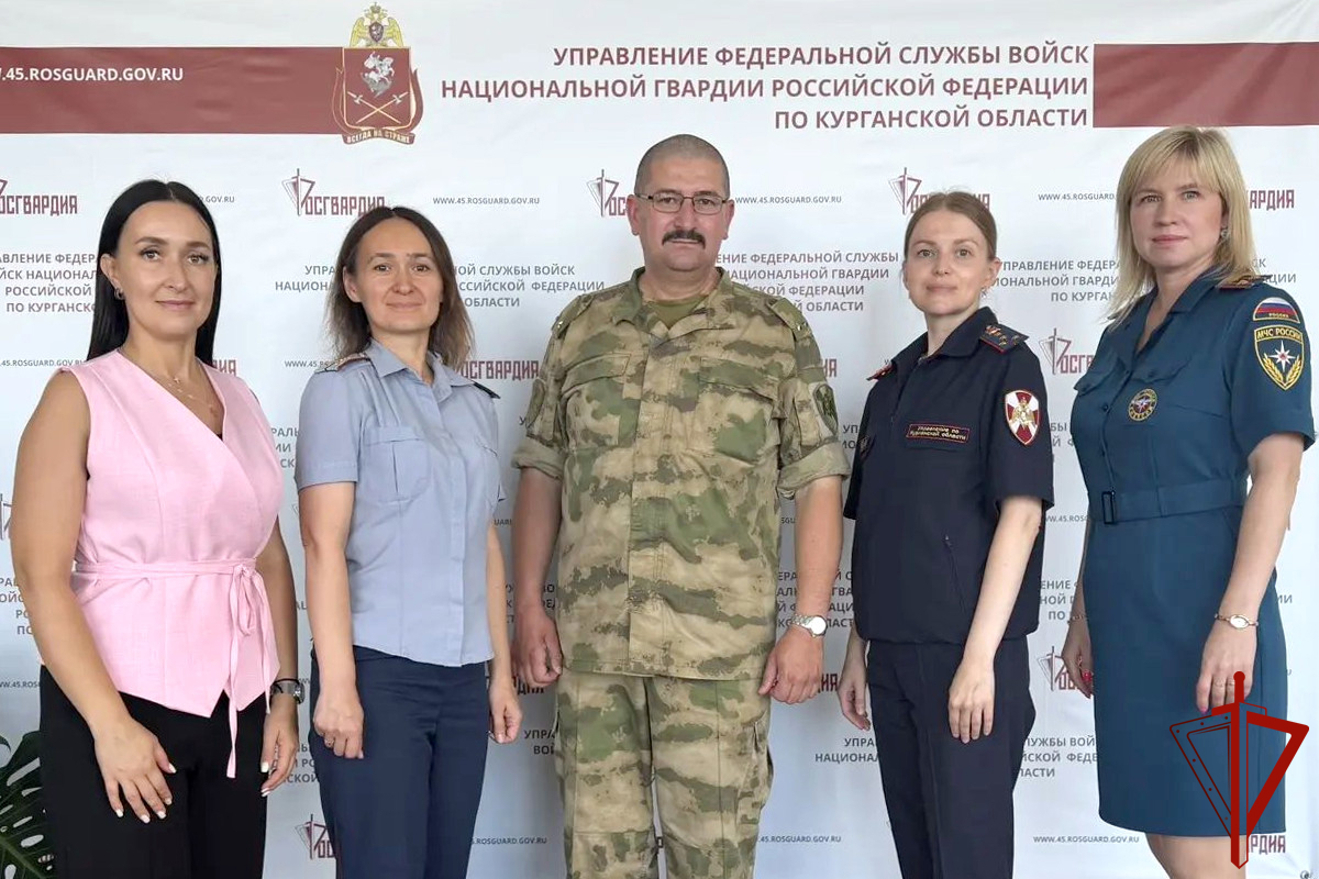 Росгвардия провела круглый стол с руководителями пресс-служб силовых ведомств Зауралья