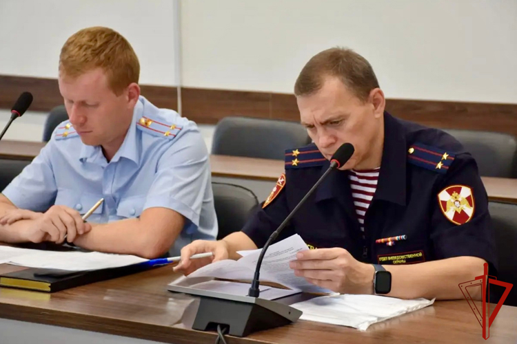 Представители Росгвардии в Зауралье приняли участие в заседании антитеррористической комиссии 