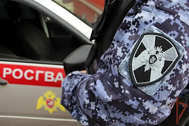 В Зауралье росгвардейцы задержали вооруженного ножом злоумышленника