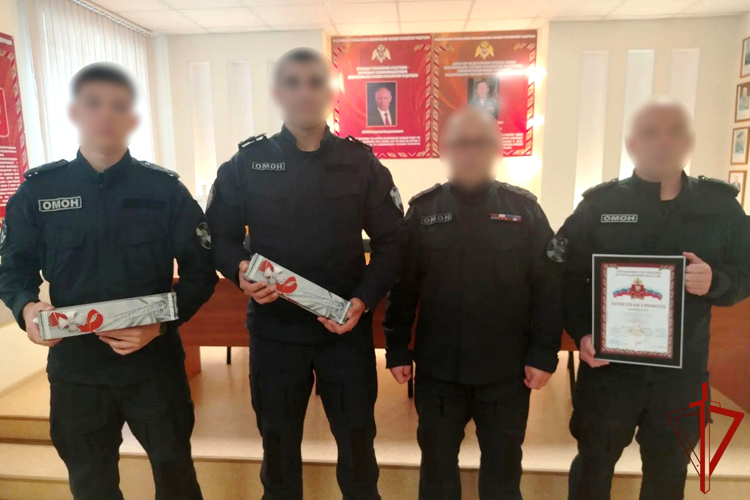 В Зауралье отметили День ОМОН Росгвардии 
